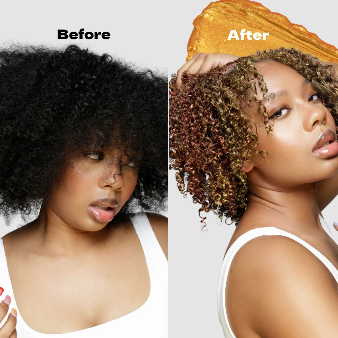 Curl Kandy Bars of Gold - Temporary Hair Color Wax 6oz - Image 2