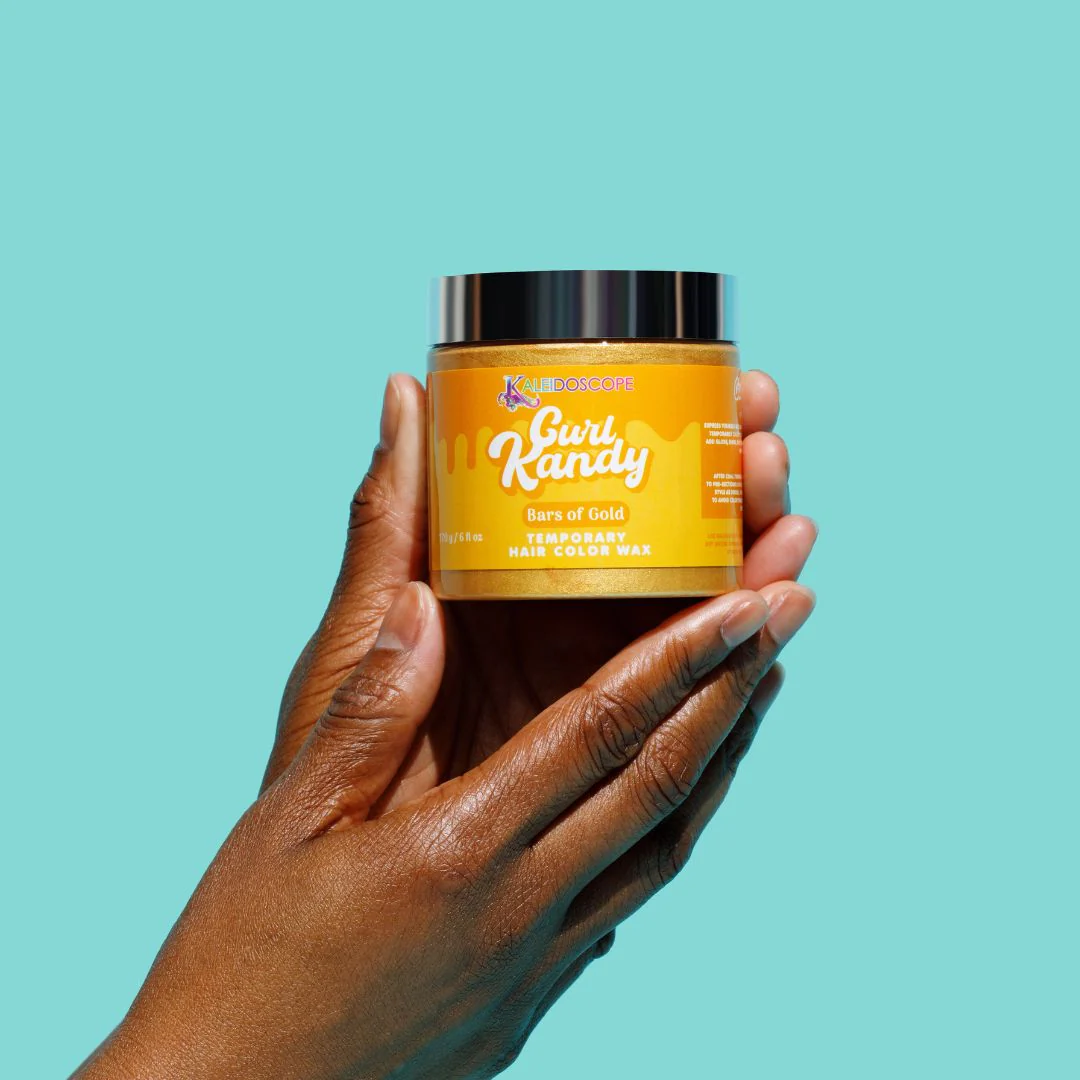 Curl Kandy Bars of Gold - Temporary Hair Color Wax 6oz - Image 3